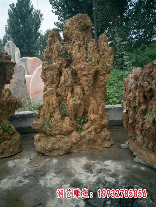 园林假山塑石工程 铜仁青石假山雕塑制作厂