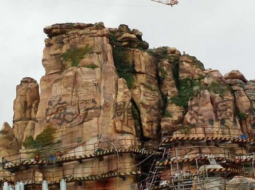 上海假山景观 上海水泥直塑