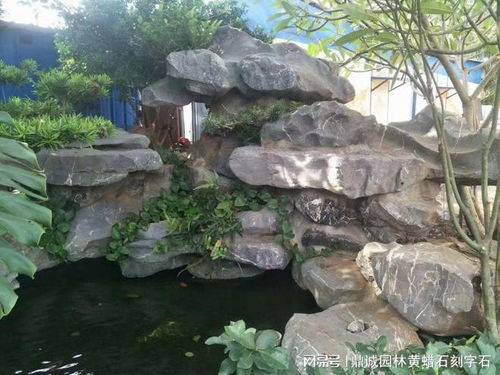 太湖石原石假山堆叠造景设计 太湖石案例效果图片