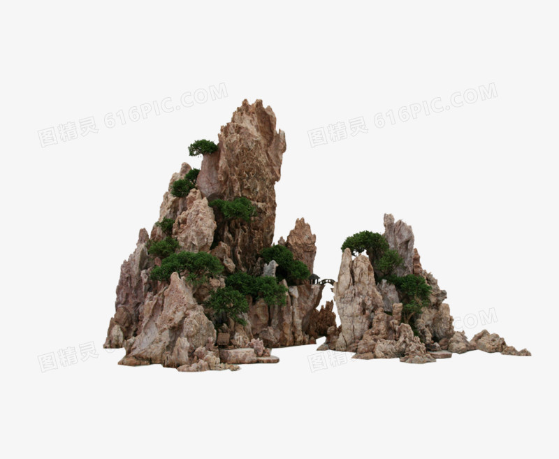 假山素材图片免费下载_高清PNG素材_图精灵